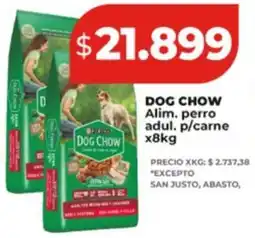 Supermayorista Vital PURINA Dog chow alim. perro adul. p/carne oferta