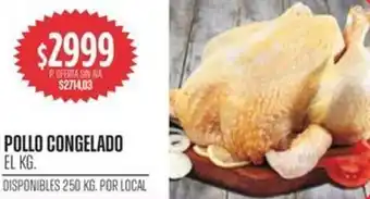 Supermercados Vea Pollo congelado oferta