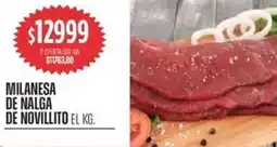 Supermercados Vea Milanesa de nalga de novillito oferta