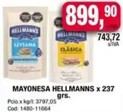 Maxiconsumo Hellmann's mayonesa oferta