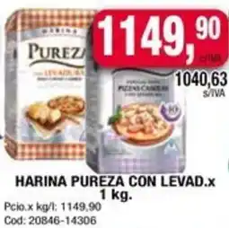 Maxiconsumo Pureza harina con levad. oferta