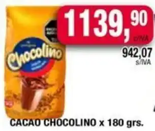 Maxiconsumo Chocolino cacao oferta