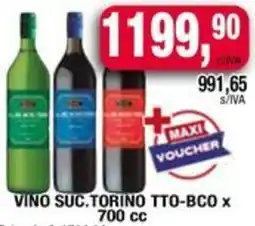 Maxiconsumo Vino suc. torino tto-bco oferta