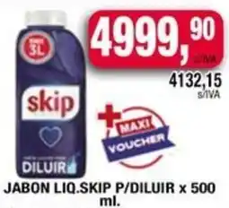 Maxiconsumo Skip jabon liq.p/diluir oferta