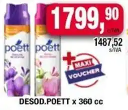Maxiconsumo Poett desod. oferta