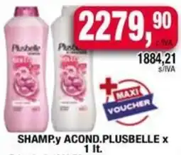 Maxiconsumo Plusbelle shamp.y acond. oferta