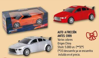 Changomas Auto a fricción oferta