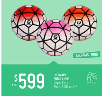 Changomas Pelota oferta