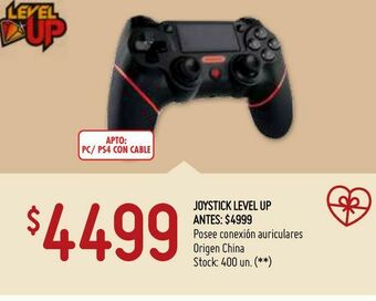 Changomas Joystick level up oferta