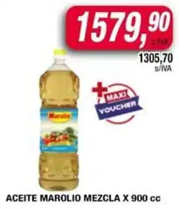 Maxiconsumo Marolio aceite mezcla oferta