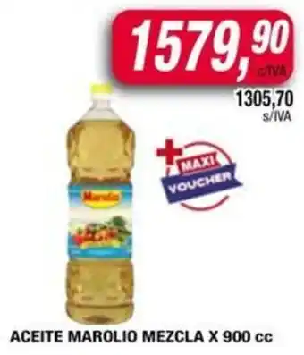 Maxiconsumo Marolio aceite mezcla oferta