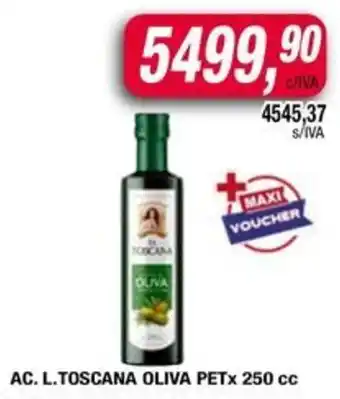 Maxiconsumo Ac. l.toscana oliva pet oferta