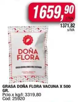 Maxiconsumo Doña flora grasa vacuna oferta