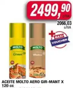 Maxiconsumo Molto aceite aero gir-mant oferta