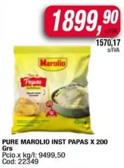 Maxiconsumo Marolio pure inst papas oferta
