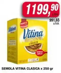 Maxiconsumo Vitina semola clasica oferta