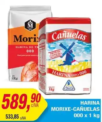 Maxiconsumo Morixe-Cañuelas harina 000 oferta