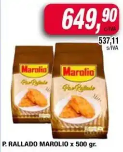 Maxiconsumo Marolio p. rallado oferta