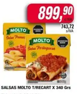 Maxiconsumo Molto salsas t/recart oferta
