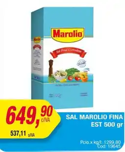 Maxiconsumo Marolio sal fina est oferta