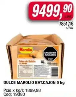 Maxiconsumo Marolio dulce bat.cajon oferta