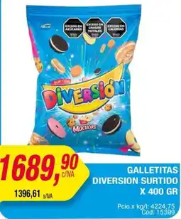 Maxiconsumo Diversion galletitas surtido oferta