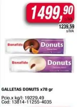 Maxiconsumo Bonafide donuts galletas oferta