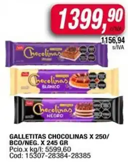 Maxiconsumo Chocolinas galletitas oferta