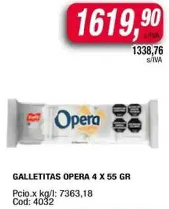 Maxiconsumo Opera galletitas oferta