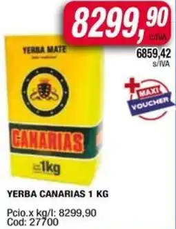 Maxiconsumo Canarias yerba oferta