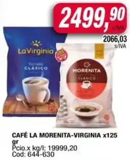 Maxiconsumo La morenita-virginia café oferta