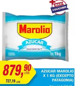 Maxiconsumo Marolio azucar oferta