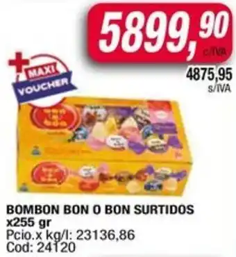 Maxiconsumo Bombon bon o bon surtidos oferta