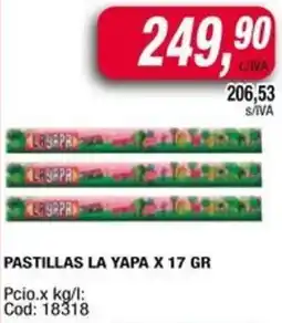 Maxiconsumo Pastillas la yapa oferta
