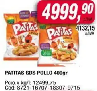 Maxiconsumo Patitas gds pollo oferta