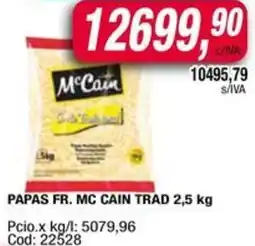 Maxiconsumo Mc Cain papas fr. trad oferta