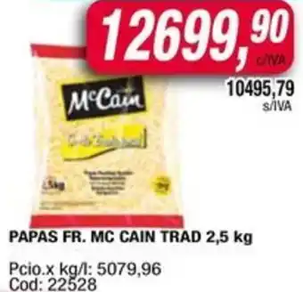 Maxiconsumo Mc Cain papas fr. trad oferta