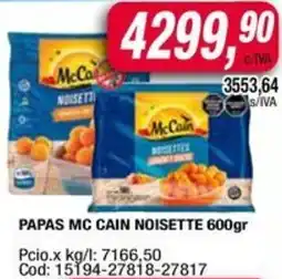 Maxiconsumo Mc Cain papas noisette oferta