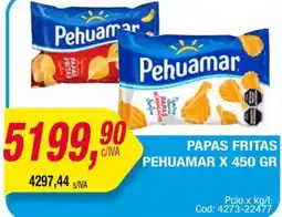 Maxiconsumo Pehuamar papas fritas oferta