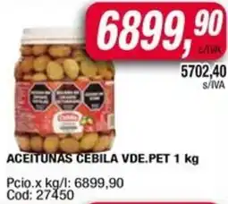 Maxiconsumo Cebila aceitunas vde.pet oferta