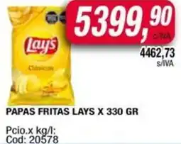 Maxiconsumo Lays papas fritas oferta