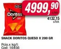 Maxiconsumo Doritos snack queso oferta