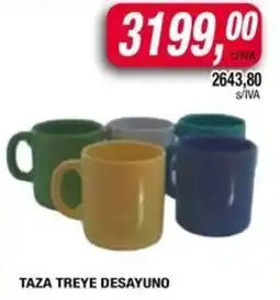 Maxiconsumo Taza treye desayuno oferta