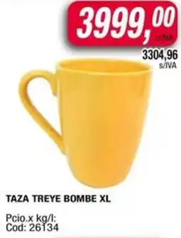 Maxiconsumo Taza treye bombe xl oferta
