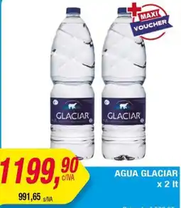 Maxiconsumo Glaciar agua oferta
