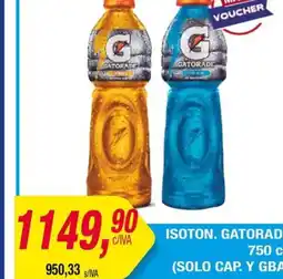 Maxiconsumo Gatorade isoton. oferta