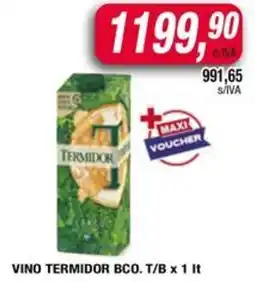 Maxiconsumo Termidor vino bco. t/b oferta