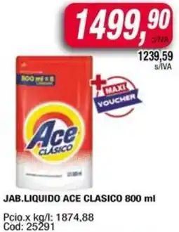 Maxiconsumo Ace clasico jab.liquido oferta