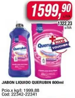 Maxiconsumo Querubin jabon liquido oferta