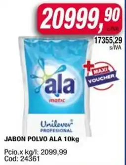 Maxiconsumo Ala jabon polvo oferta
